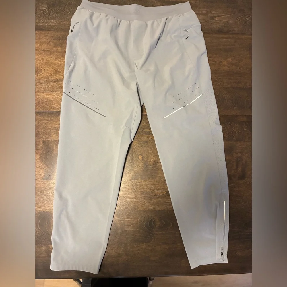 Lululemon Fast and Free Running Pant XL Rhino Gray (size tag removed) - Picture 1 of 7